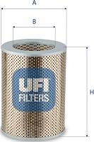 UFI 25.681.00 — Filtr oleju