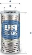 UFI 25.683.00 — Filtr oleju