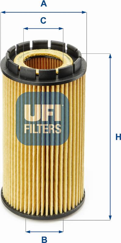 UFI 25.053.00 — Filtr oleju
