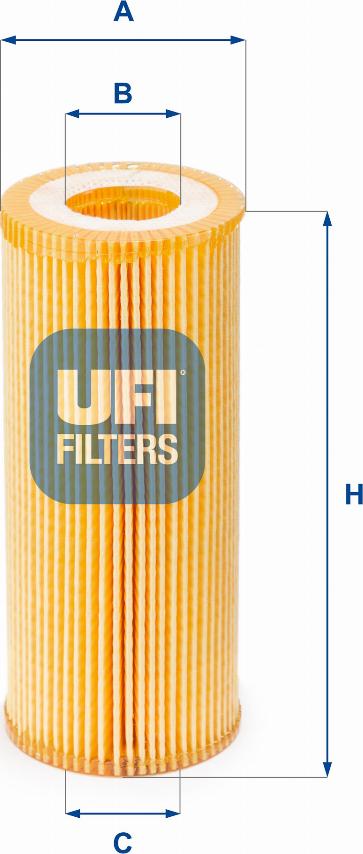 UFI 25.065.00 — Filtr oleju