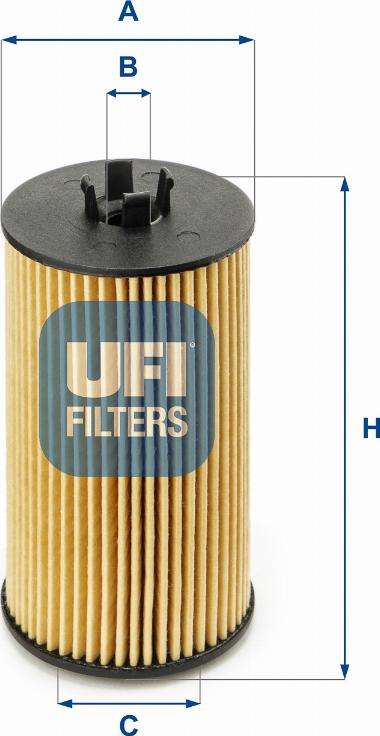 UFI 25.199.00 — Filtr oleju