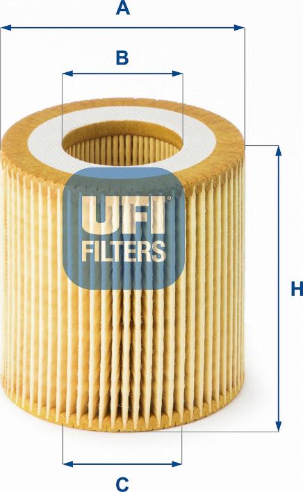 UFI 25.191.00 — Filtr oleju