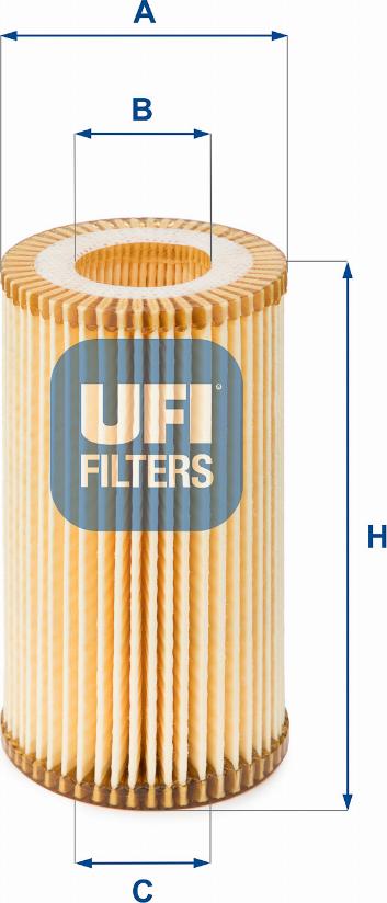 UFI 25.159.00 - Filtr oleju