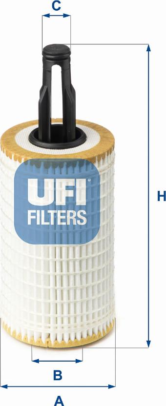 UFI 25.172.00 — Filtr oleju