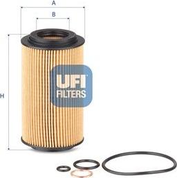 UFI 25.306.00 — Filtr oleju