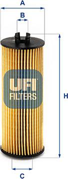 UFI 25.248.00 — Filtr oleju