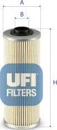 UFI 25.702.00 — Filtr oleju