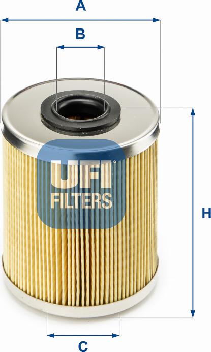 UFI 26.695.00 — Filtr paliwa