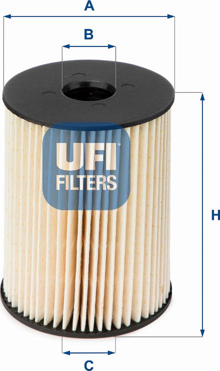 UFI 26.054.00 — Filtr paliwa