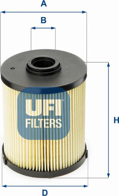 UFI 26.006.00 — Filtr paliwa