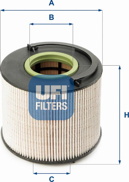 UFI 26.015.00 — Filtr paliwa