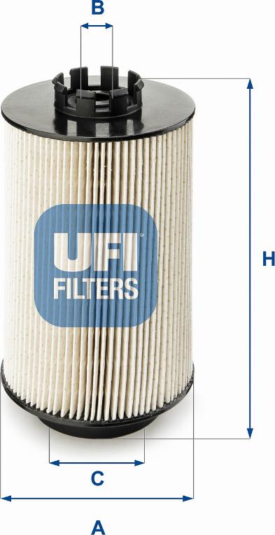 UFI 26.011.00 — Filtr paliwa