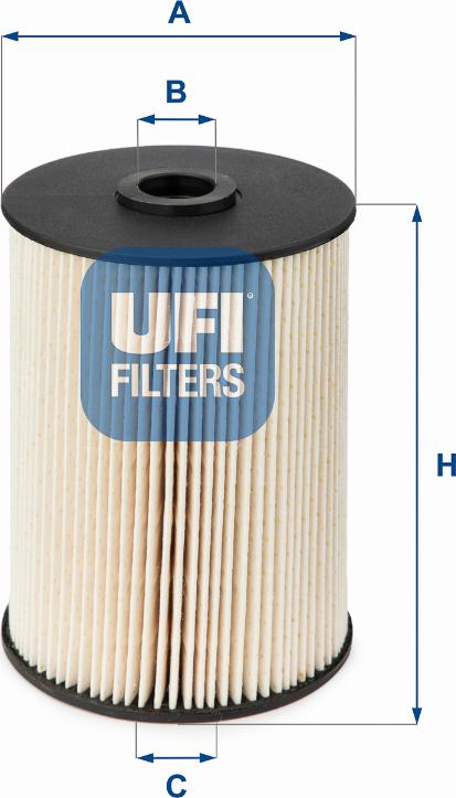 UFI 26.021.00 — Filtr paliwa