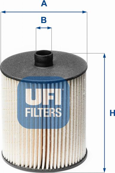 UFI 26.123.00 — Filtr paliwa