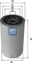 UFI 23.232.00 - Filtr oleju