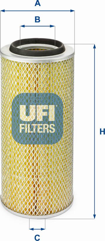 UFI 27.828.00 — Filtr powietrza