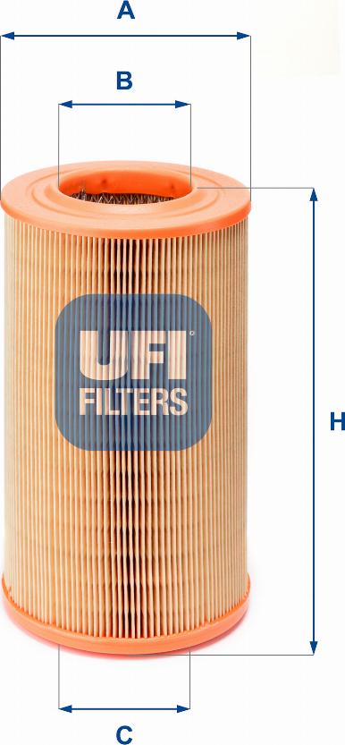 UFI 27.524.00 — Filtr powietrza