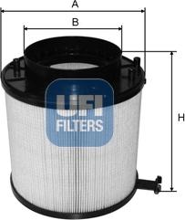 UFI 27.692.00 — Filtr powietrza