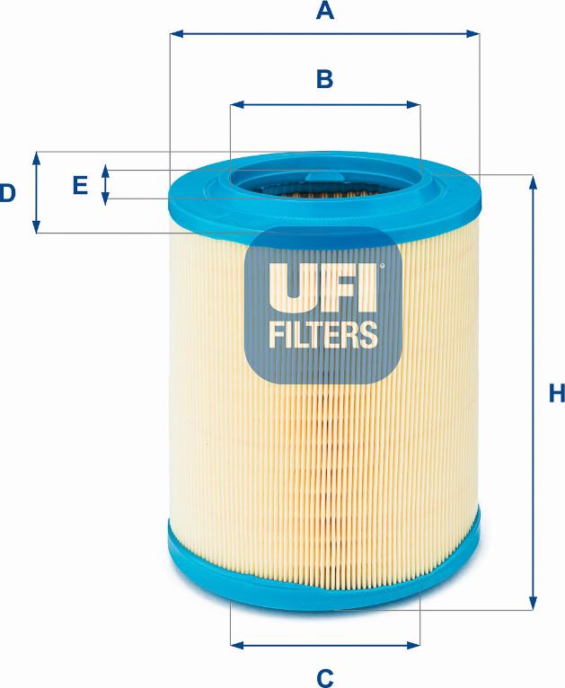 UFI 27.606.00 — Filtr powietrza