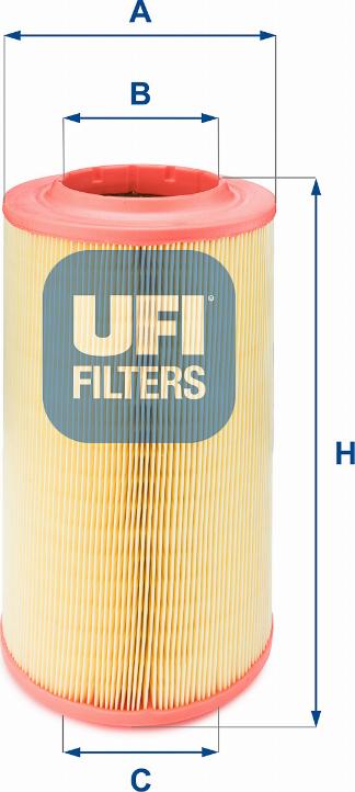 UFI 27.628.00 - Filtr powietrza