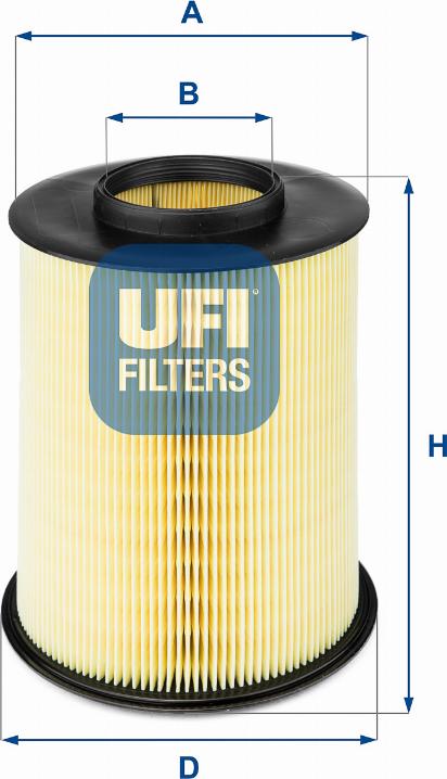 UFI 27.675.00 — Filtr powietrza