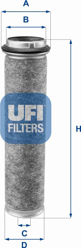 UFI 27.055.00 - FILTR POWIETRZA