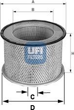 UFI 27.C68.00 — Filtr powietrza