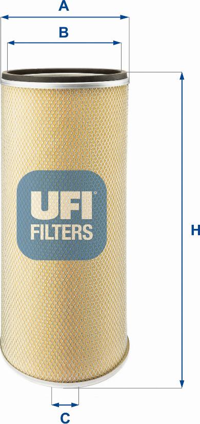 UFI 27.308.00 — Filtr powietrza