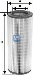 UFI 27.400.00 — Filtr powietrza