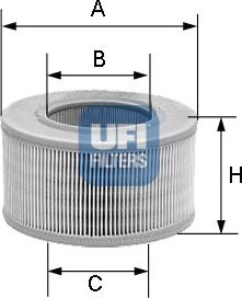 UFI 30.923.01 — Filtr powietrza
