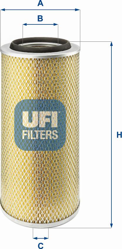UFI 27.804.00 — Filtr powietrza