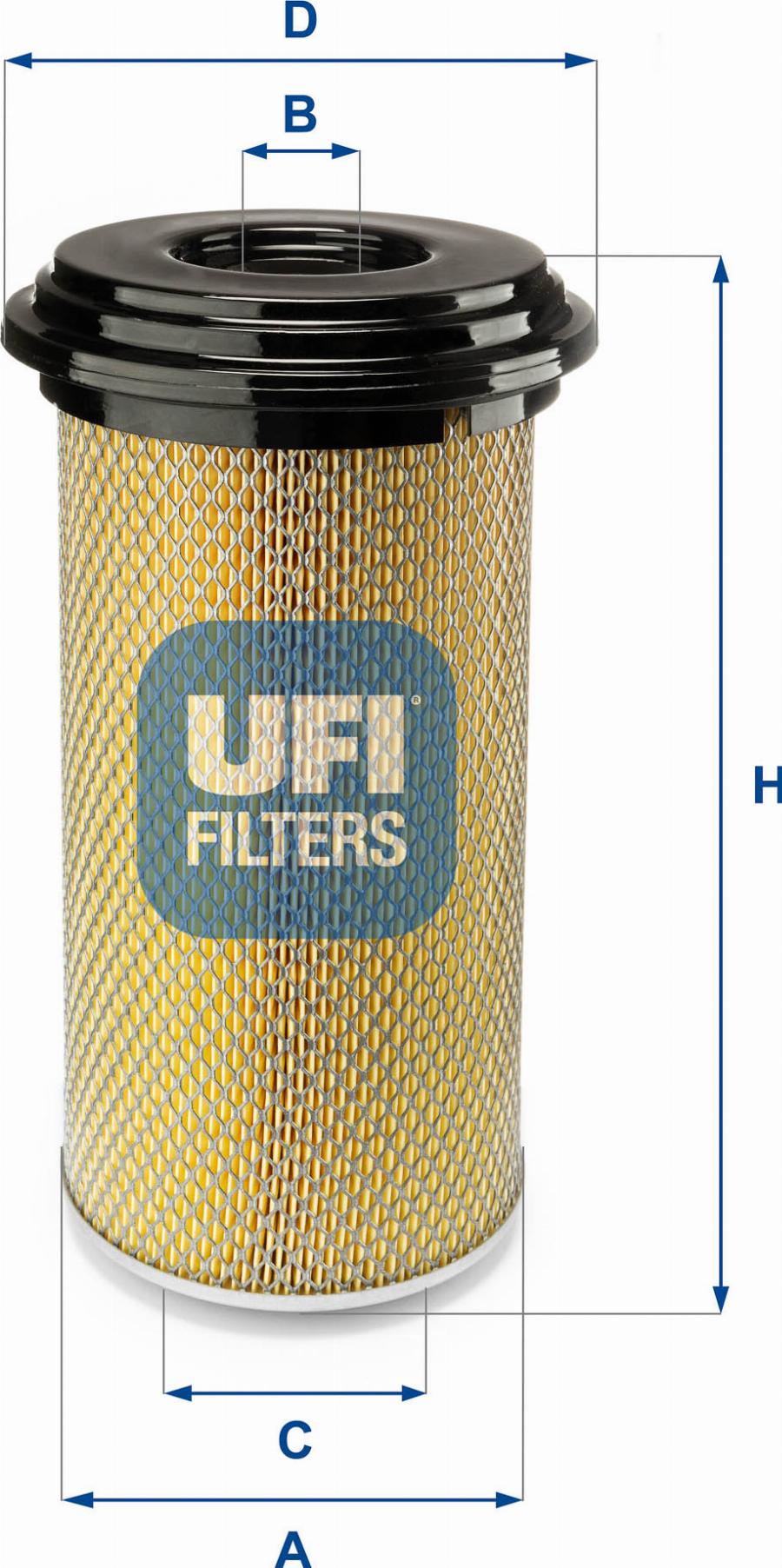 UFI 27.889.00 — Filtr powietrza