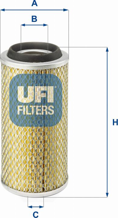 UFI 27.801.00 — Filtr powietrza