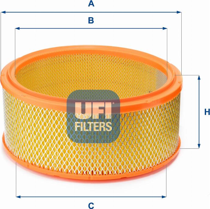 UFI 27.B87.00 - Filtr powietrza