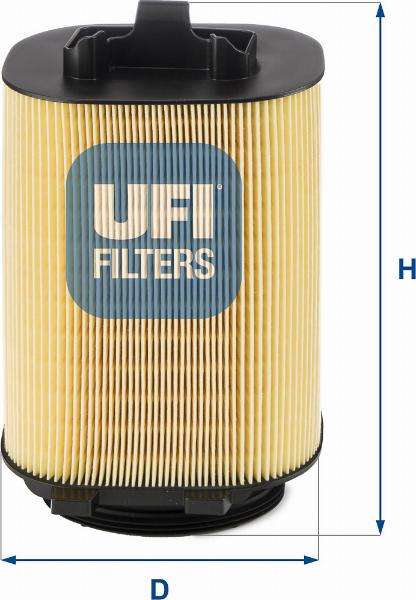 UFI 27.A92.00 - FILTR POWIETRZA