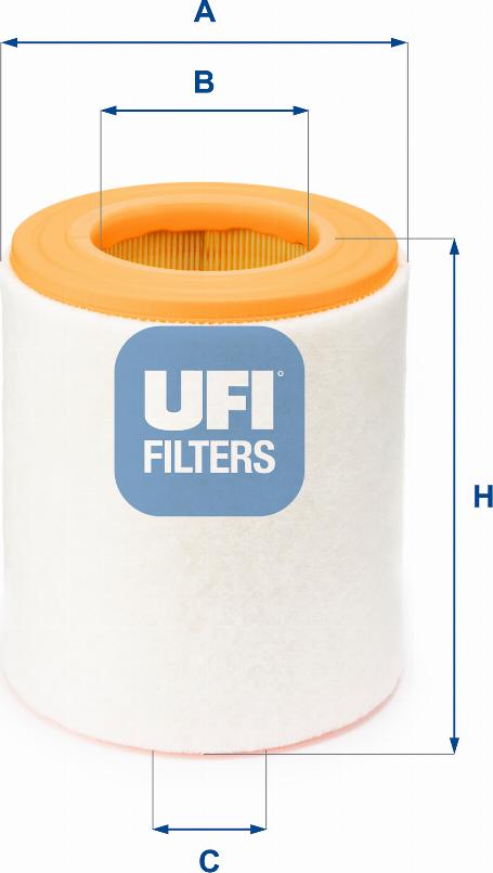 UFI 27.A48.00 — Filtr powietrza