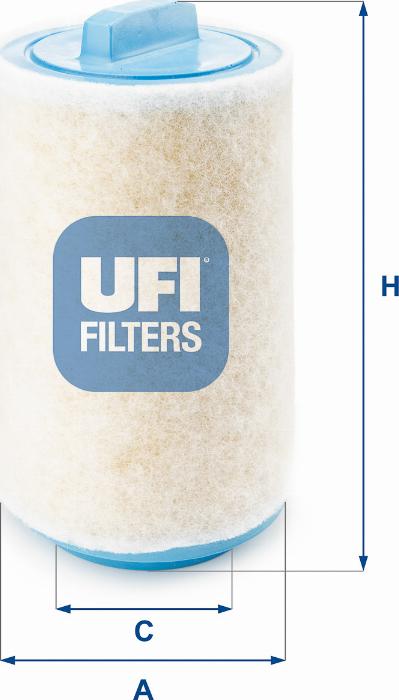 UFI 27.A53.00 — Filtr powietrza