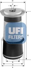 UFI 27.A60.00 — Filtr powietrza