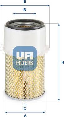 UFI 27.C90.00 - Filtr powietrza