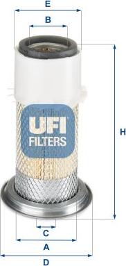 UFI 27.D01.00 — Filtr powietrza