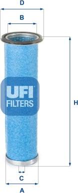 UFI 27.D27.00 — Filtr powietrza