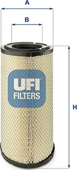 UFI 27.E23.00 — Filtr powietrza