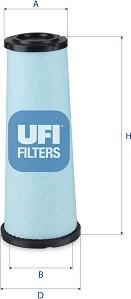 UFI 27.H72.00 — Filtr powietrza