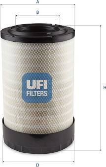 UFI 27.I24.00 — Filtr powietrza
