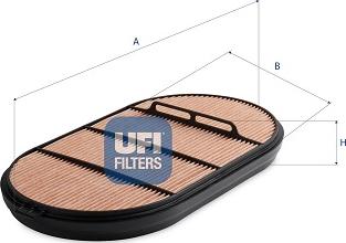UFI 27.I29.00 — Filtr powietrza