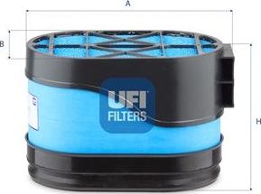 UFI 27.J93.00 — Filtr powietrza