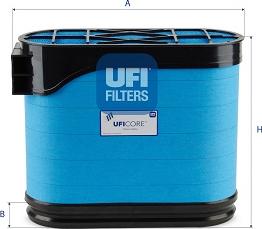 UFI 27.J47.00 — Filtr powietrza