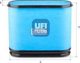 UFI 27.J88.00 — Filtr powietrza