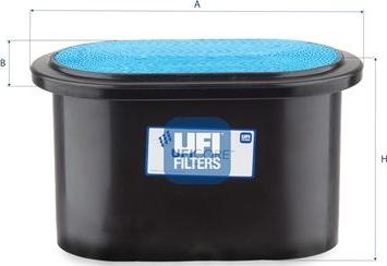 UFI 27.K12.00 - Filtr powietrza