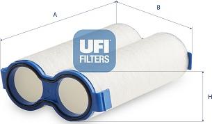 UFI 27.TUB.01 — Filtr powietrza